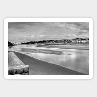 River Torridge Bideford Devon Mono Sticker